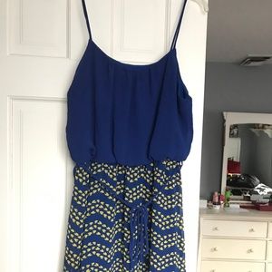 Girls' junior dress, spaghetti strap